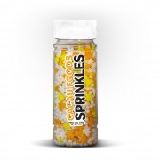 Sprinkles Flores Amarelo e Laranja 100g