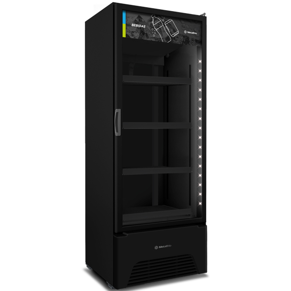 Refrigerador Metalfrio Expositor - 577L VB52 All Black