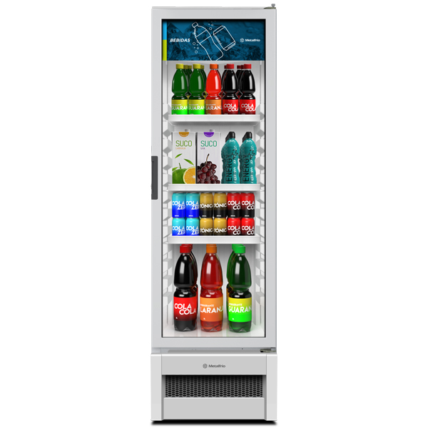 Refrigerador Metalfrio Expositor Slim - 326L VB28 Light