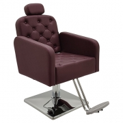 Cadeira Poltrona Glamour (Fixa Aço cromado)