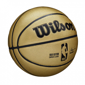 BOLA BASQUETE WILSON NBA GOLD EDITION 7 - DOURADO E PRETO
