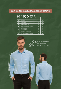 Camisa Social Masculina Olimpo Plus Size com Bolso Lisa Bordô