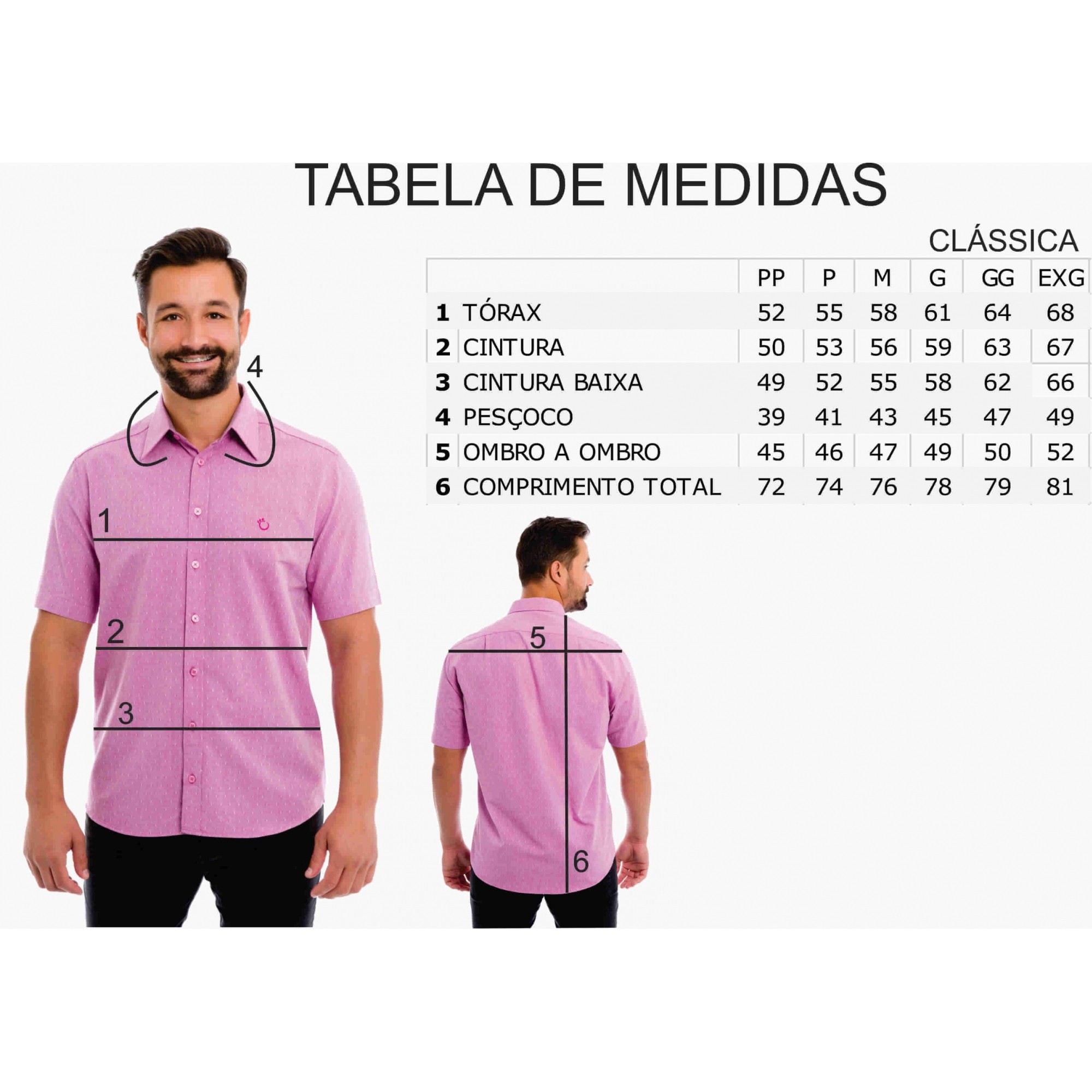 Camisa Social Masculina Olimpo Quadriculada/Xadrez com Bolso Manga Curta