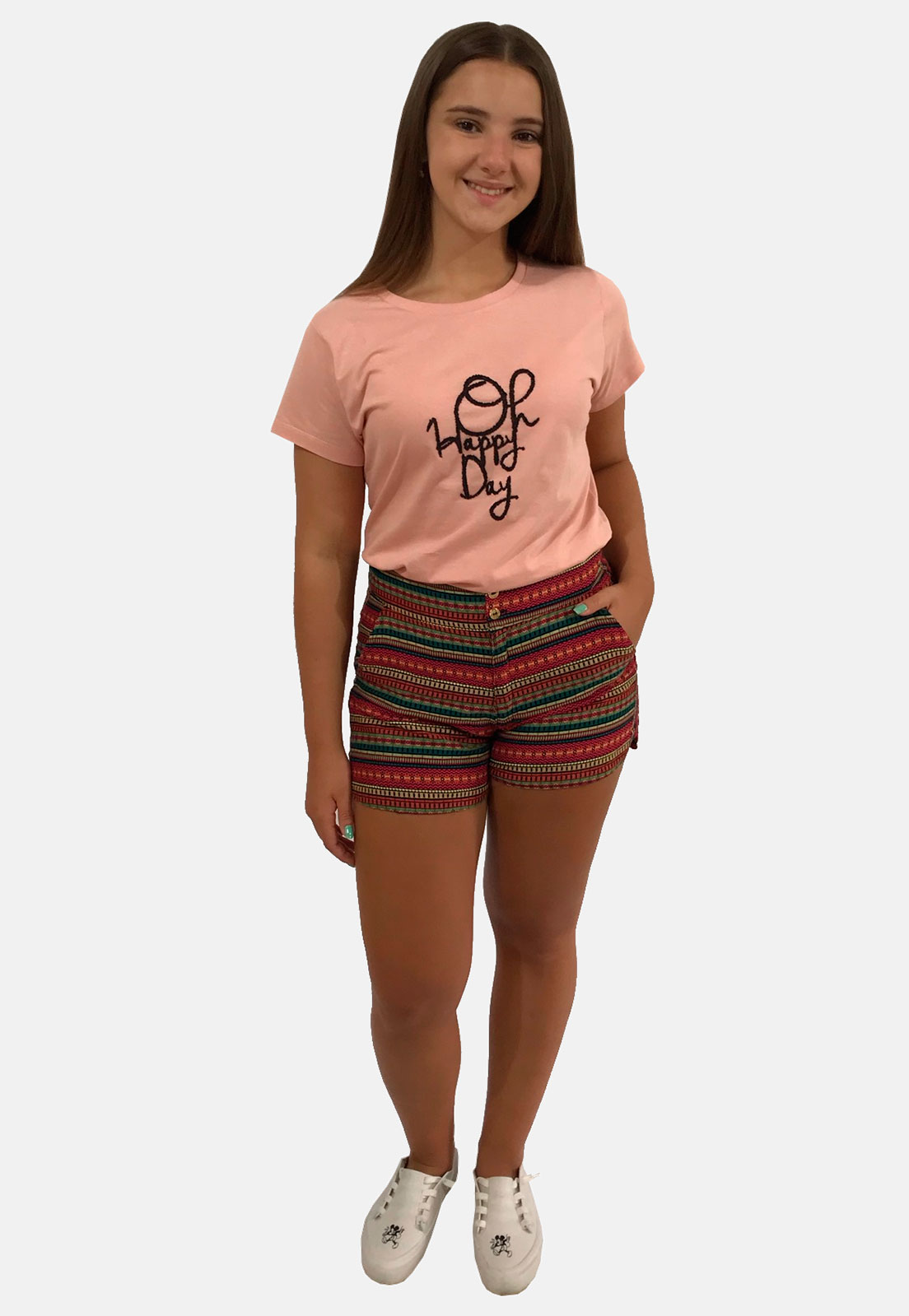 T-Shirt Camiseta Feminina "Oh Happy Day"