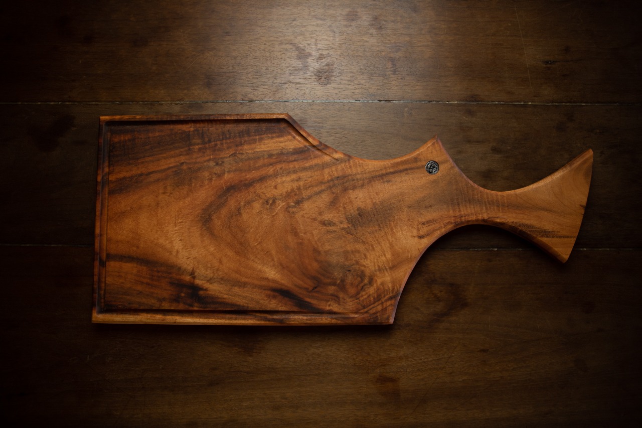 T-REX - Tábua em madeira 65x28 cm