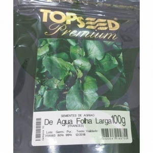 Agrião da agua folha larga -Topseed Premium - 100g
