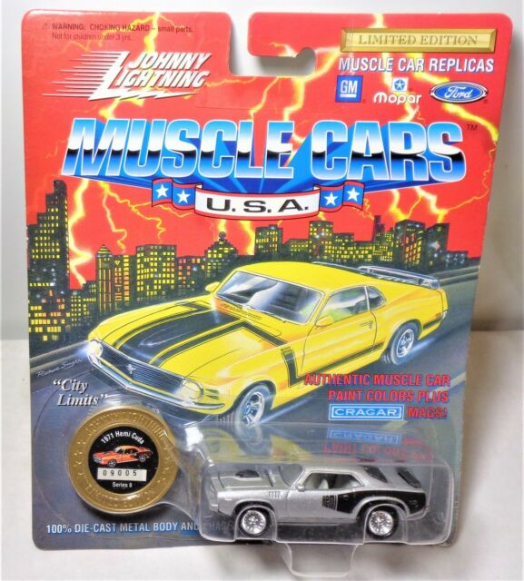 1971 Hemi Cuda (silver) Series 8 Johnny Lightning Muscle Cars Limited Edition