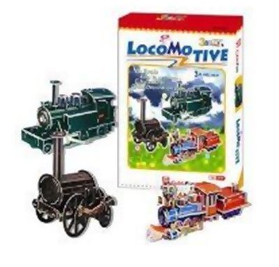 Locomotive 3D Puzzle