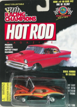 Racing Champions Hot Rod Magazine Edição #09'69 Olds 442