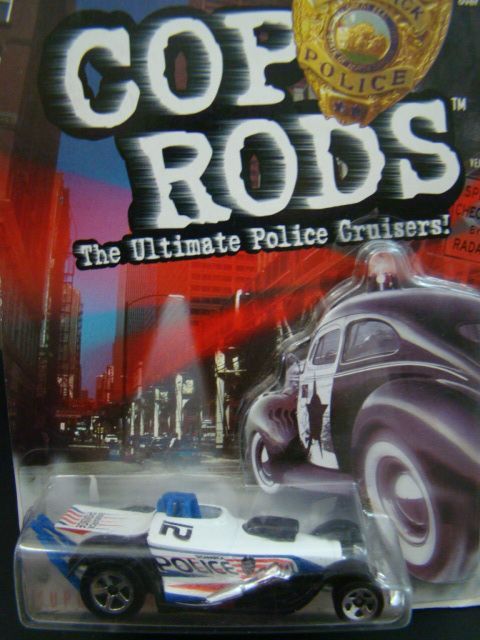 1:64 Super Comp Dragster-Cop Rods-Made In Thailand Hot Wheels