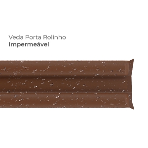 Veda Porta Rolinho - Marrom Claro - 80cm