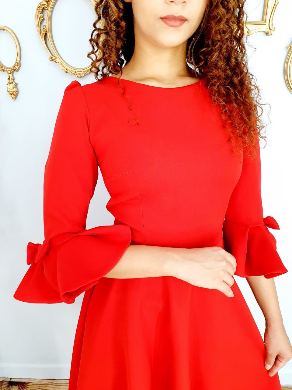 Vestido Kate Vermelho | Coleção Entrelaços
