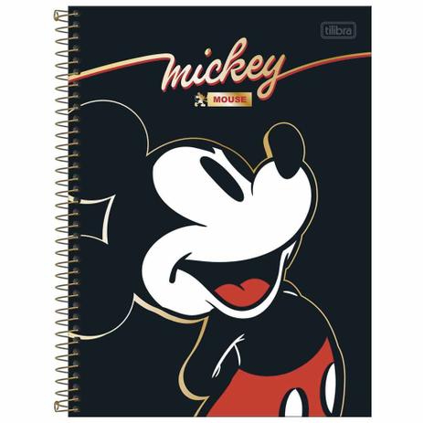 Caderno Universitário Mickey C/ 80 Folhas