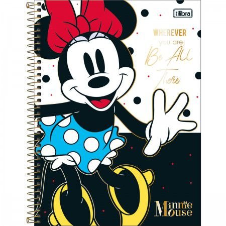 Caderno Universitário Minnie Mouse 1 Matéria