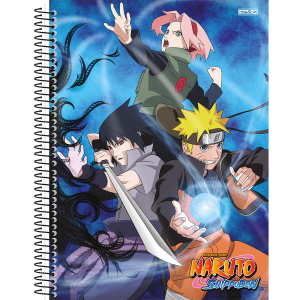 Caderno Universitário Naruto 1 Matéria