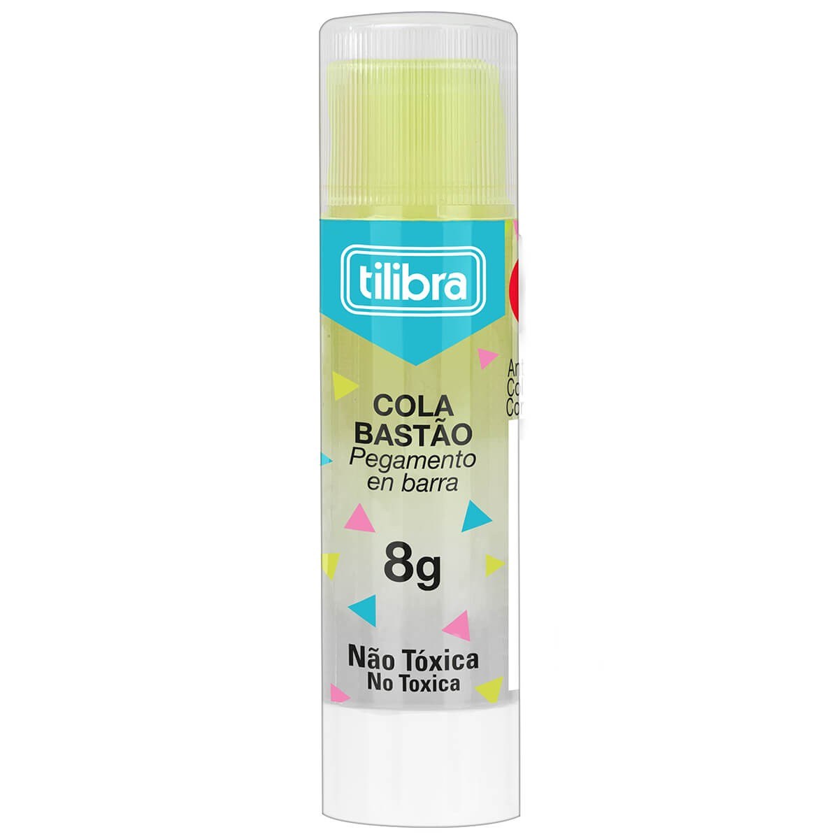 Cola Bastão Transparente Color - Tilibra