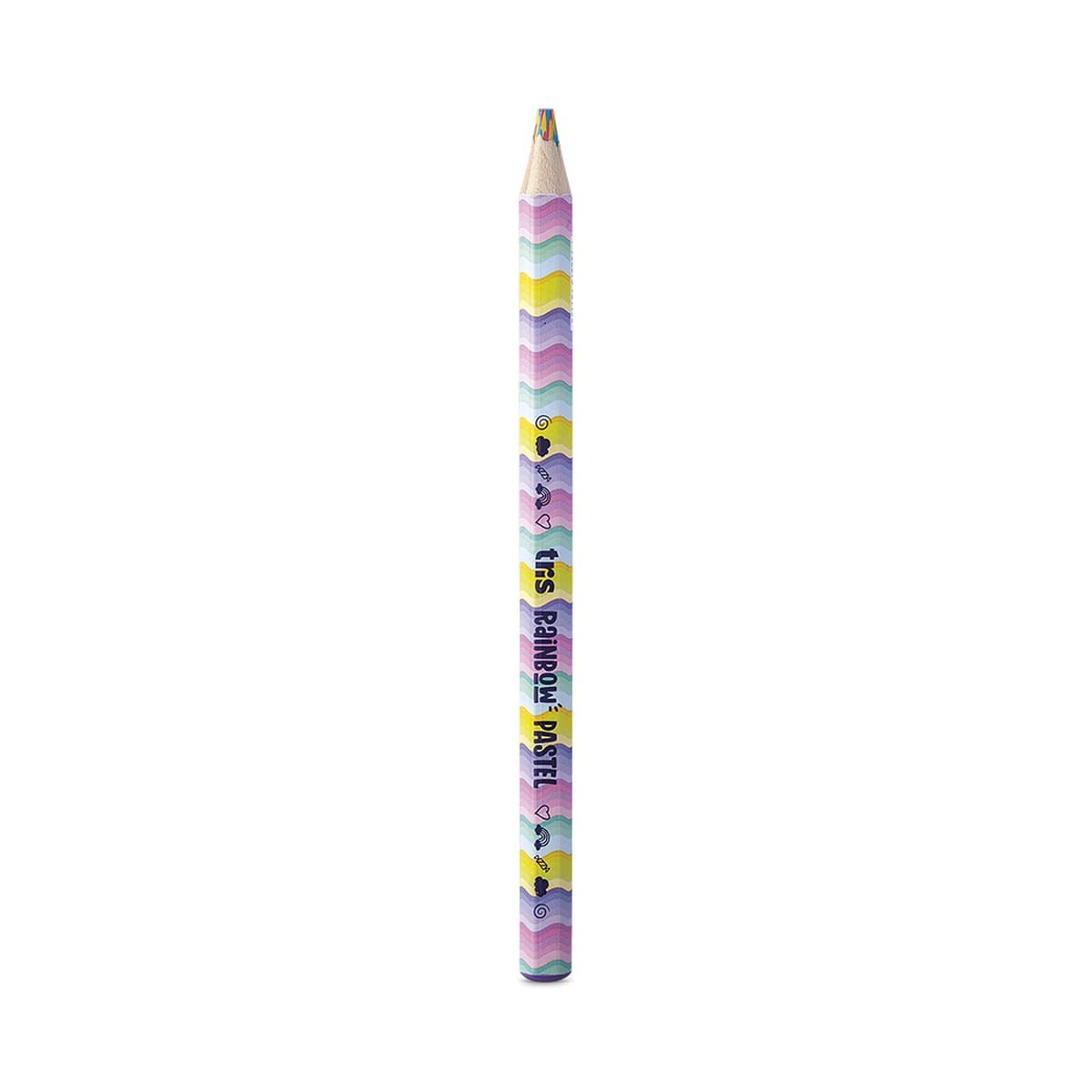 Lápis de Cor Jumbo Rainbow Pastel - Tris