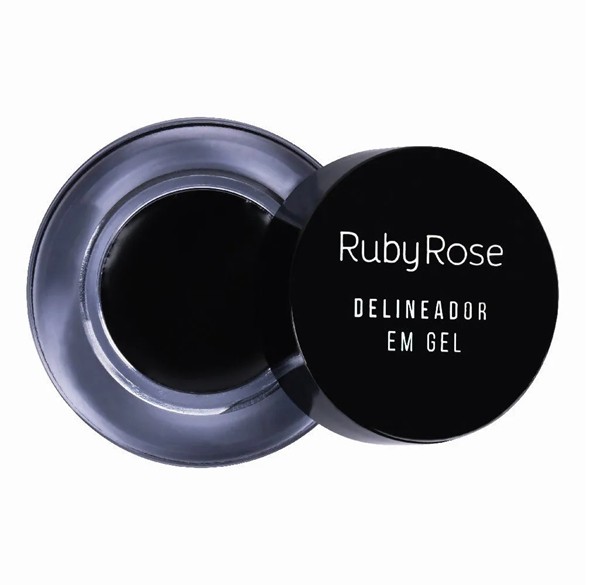 DELINEADOR EM GEL BLACK - RUBY ROSE