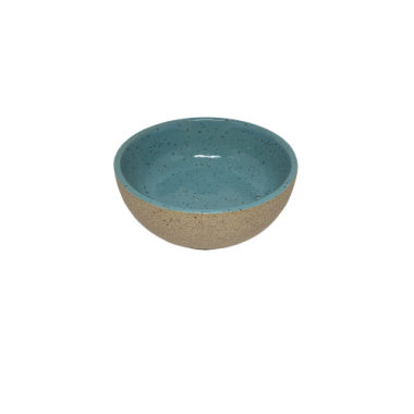 Mini Bowl Turquesa de Ceramica 03x09cm