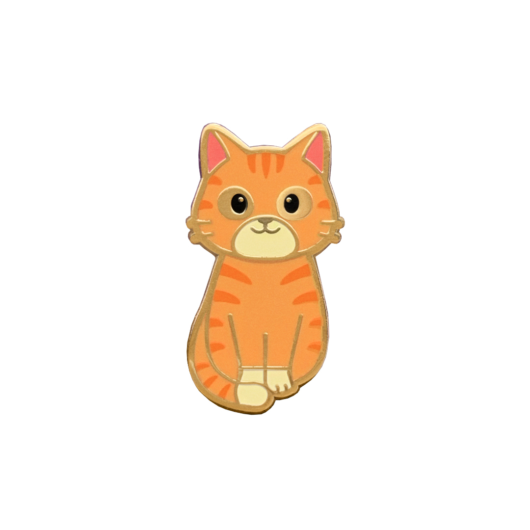 Pin Icebrg Ginger Cat