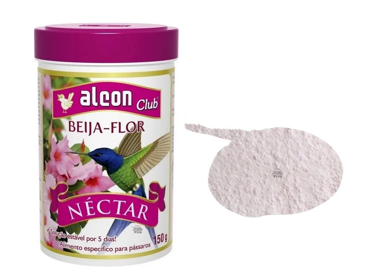Ração Alcon Club Beija-Flor Néctar Atrai Pássaros 150g