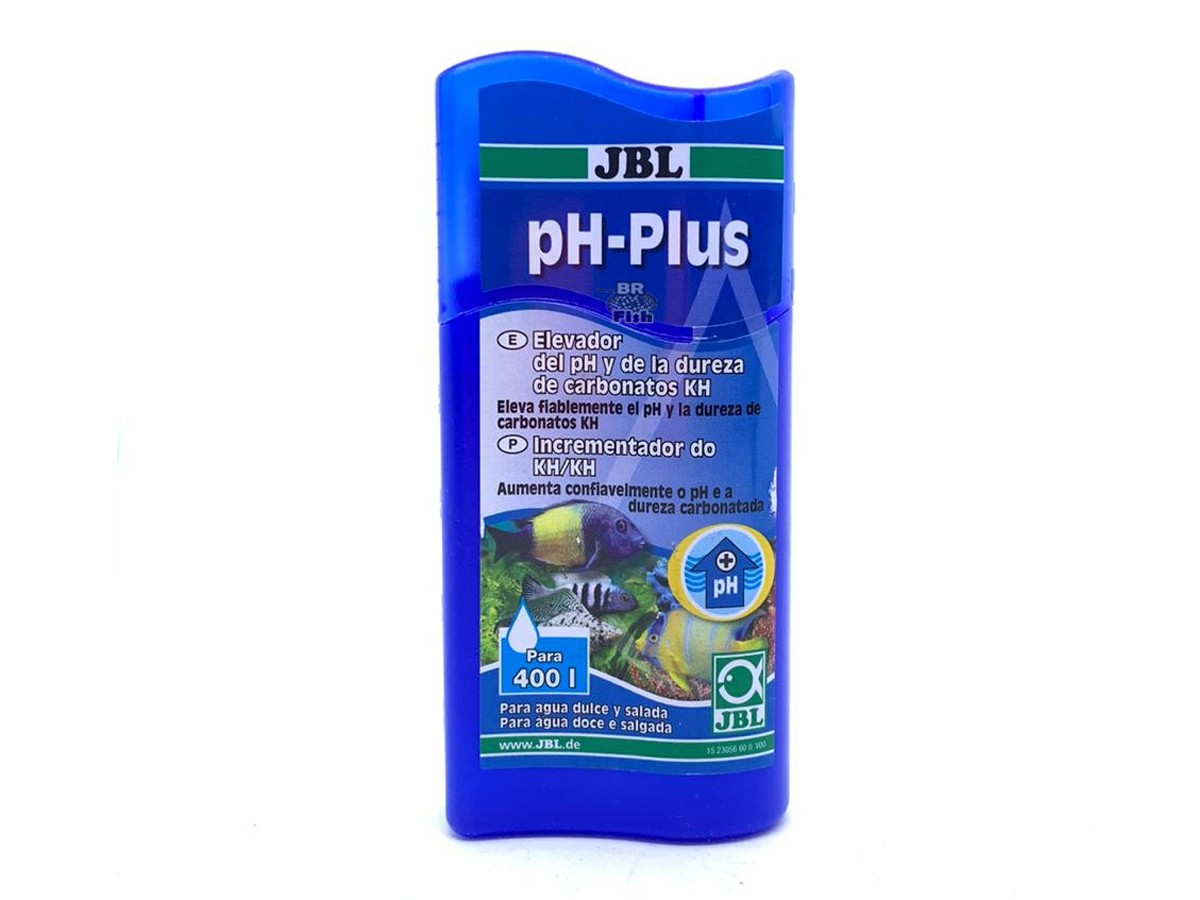 pH Plus JBL Alcalinizante Eleva O pH Aquários 100mL