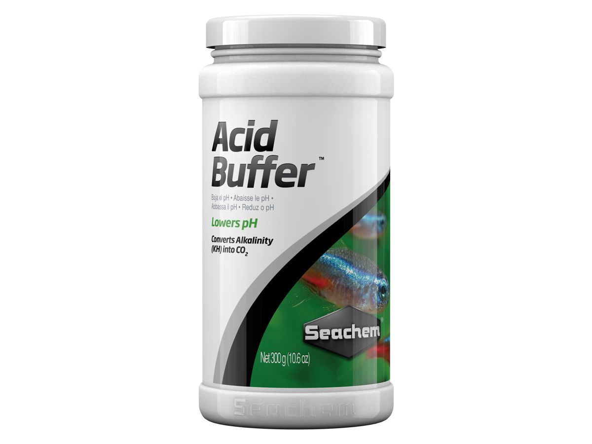 Seachem Acid Buffer 300g Acidificante E Tamponador Para Aquarios