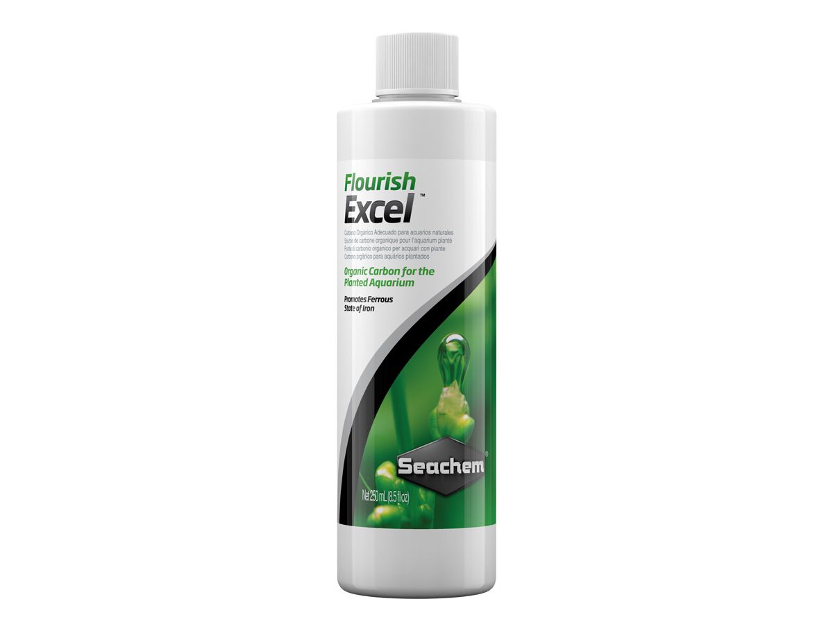 Seachem Flourish Excel 250ml Carbono Líquido Plantas Aquário Plantado