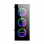 Gabinete Gamer MaxRacer Tactical - Vidro Temperado - Dual Fan RGB - Incluso 3 Fans RGB - Aura Sync - Foto 3