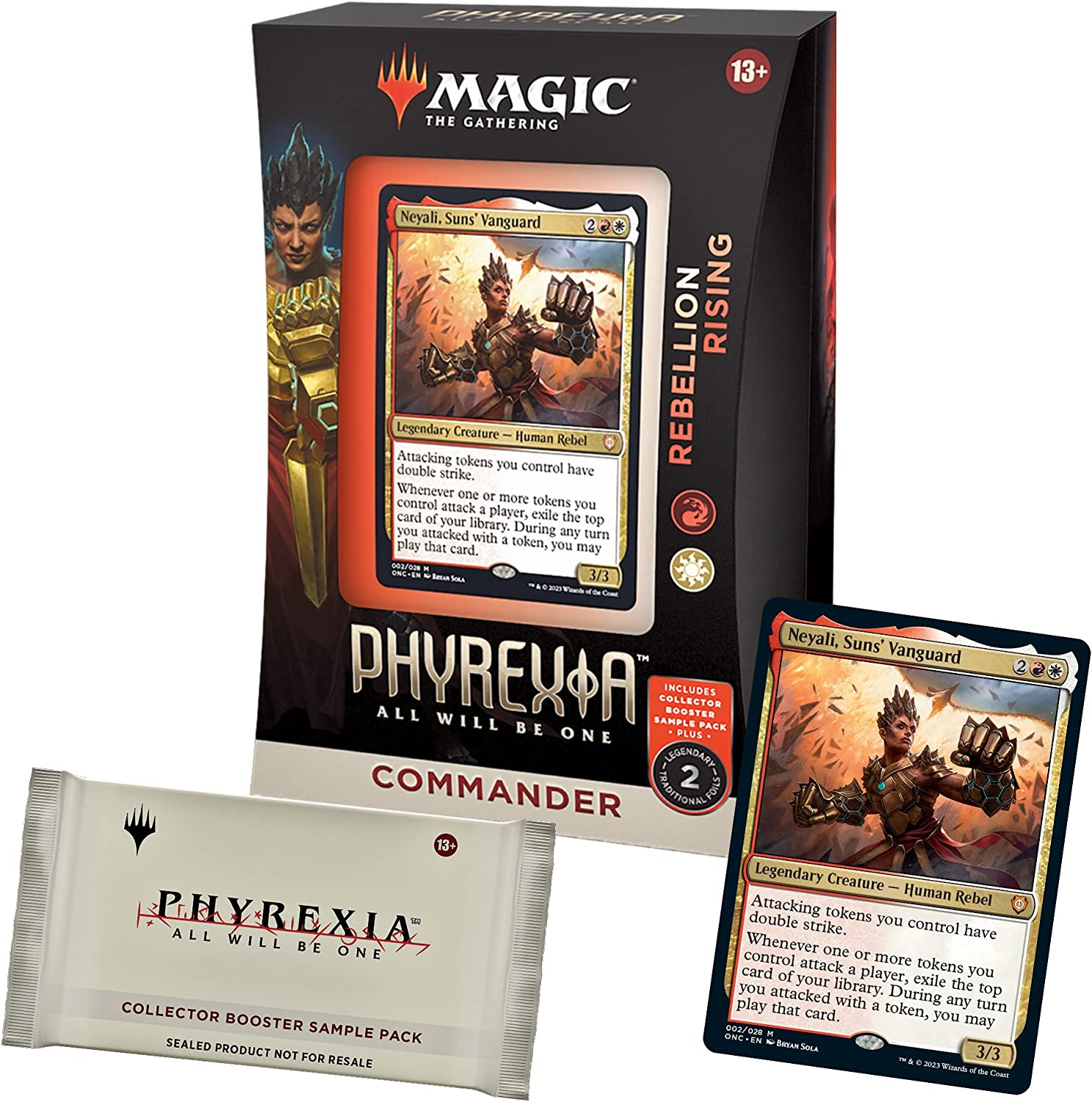 Commander Phyrexia All will be one - rebellion rissing