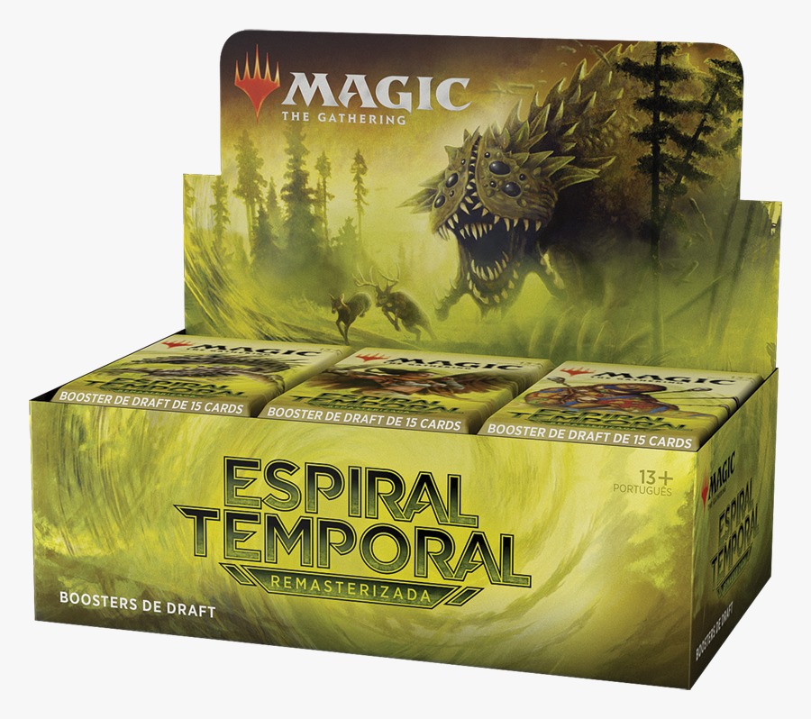 MTG Espiral Temporal Remasterizado Draft Booster Box Portugues