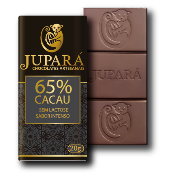 Chocolate Jupará 65% Cacau - Sem Lactose - 20g