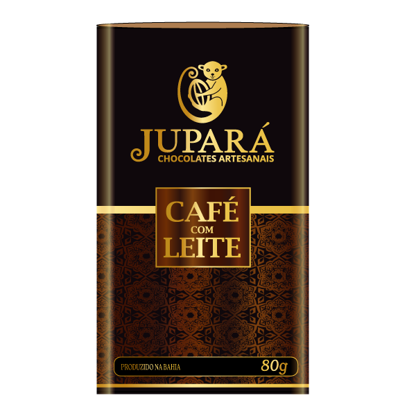 Chocolate Jupará - Café com Leite - 80g