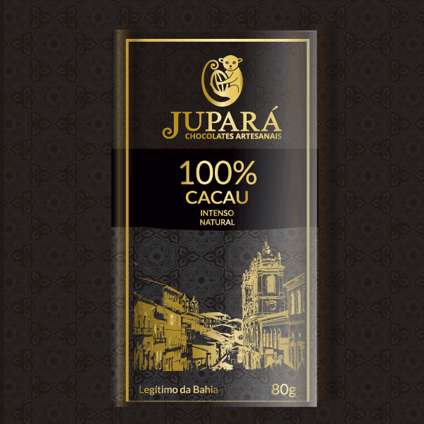 Chocolate 100% Cacau  - Jupará - 80g (Edição Especial)