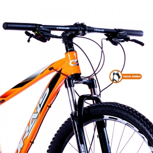 Bicicleta 29 Drais Revolution 18V Shimano ALTUS Freio Hidráulico Susp Trava Ombro