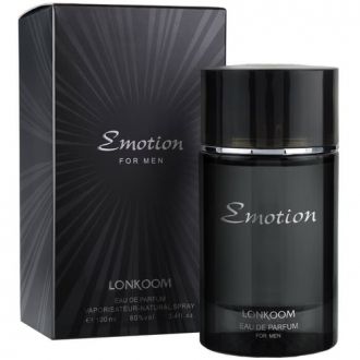 Perfume Emotion Black For Men Lonkoom Eau de Parfum 100ml Masculino