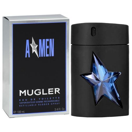 Perfume A Men Rubber Mugler- Refillable Masculino  Eau de Toilette  100ml 