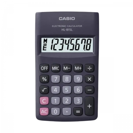 Calculadora Casio de Bolso 8 Digitos HL-815L