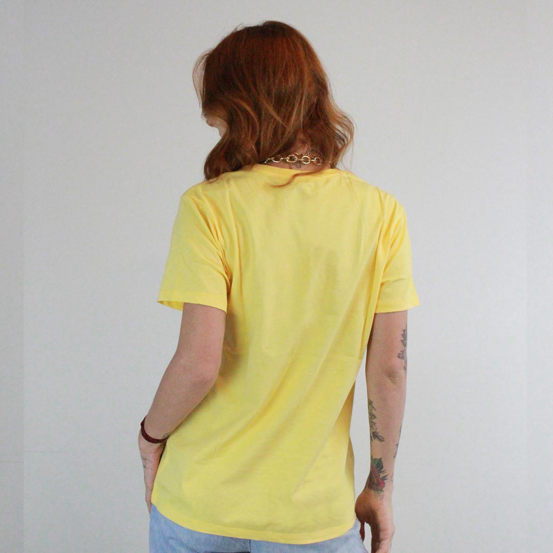 Camiseta Amarela Masculino/Feminino Líria
