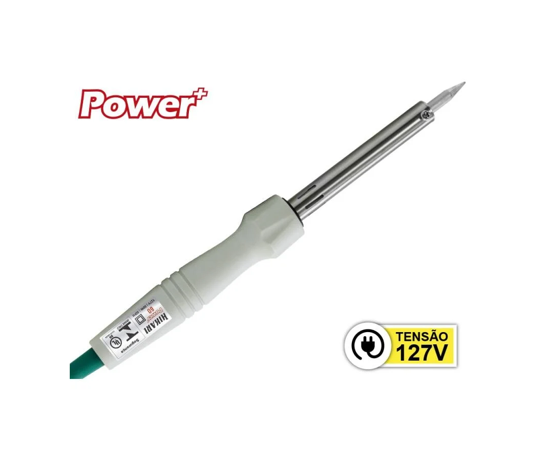 Ferro De Soldar Power 60w 127v - Hikari profissional power	