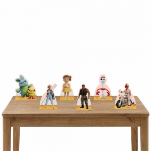 Kit 6 Displays Mesa Festa Aniversário Toy Story 4