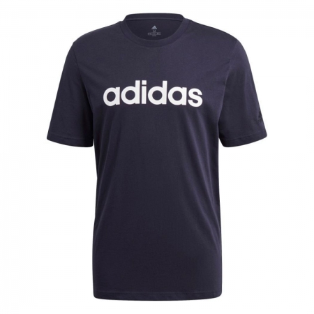 Camiseta Adidas Linear Masculino Azul Marinho