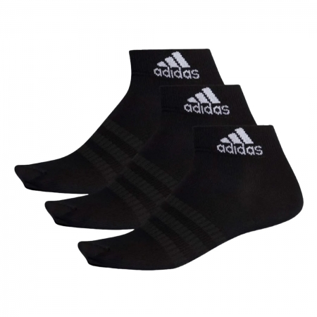 Meia Cano Curto Adidas Cushioned Ankle 3 Pares Unissex
