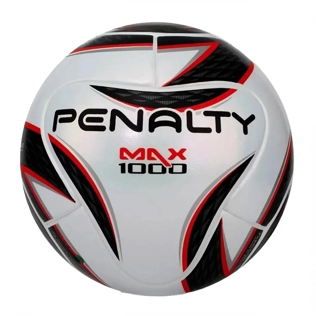 Bola Futsal Penalty Max 1000 XXII Branco e Preto