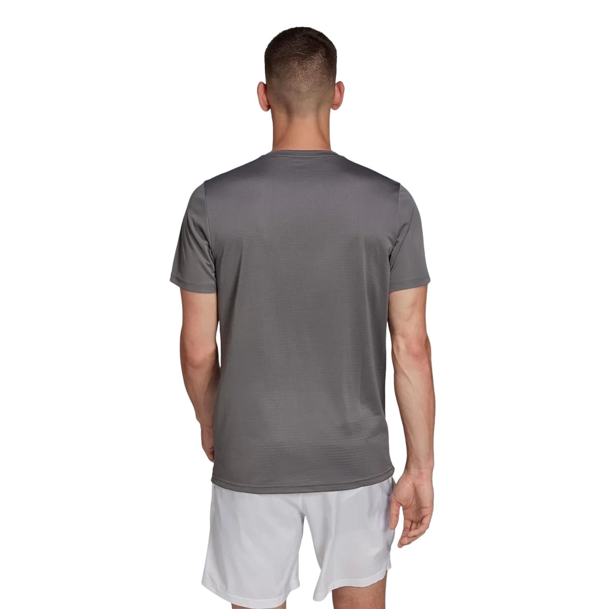 Camiseta Adidas Own The Run Tee Masculino Cinza