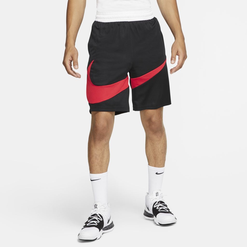 Shorts Nike Dri Fit Masculina Preto e Vermelho