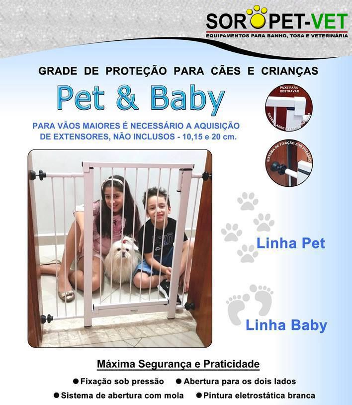 Portão de Segurança Pet e Baby