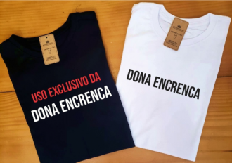 Camisetas Personalizadas Casal Uso Exclusivo Dona Encrenca