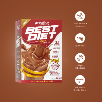 BEST DIET | MILKSHAKE CHOCOLATE (350G)