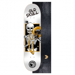 Shape Cisco Skate Fiber Decks Old Skull Trompete 7.75